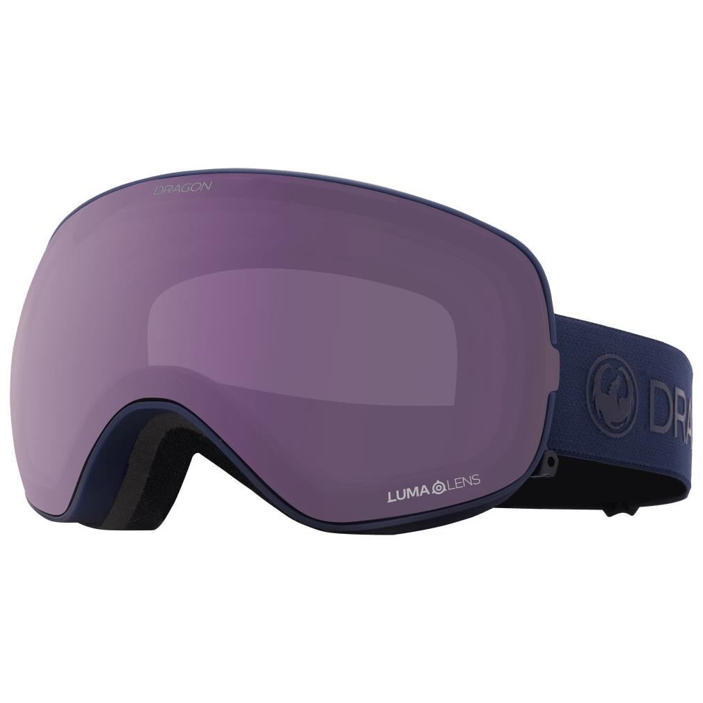 Dragon Alliance X2S Shadow Lumalens Violet/ll Midnight Lens Snow Goggles