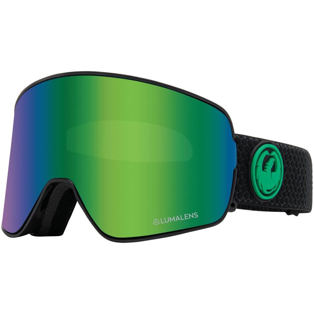 Dragon Alliance NFX2 Split /lumalens Green Ion Snow Goggles