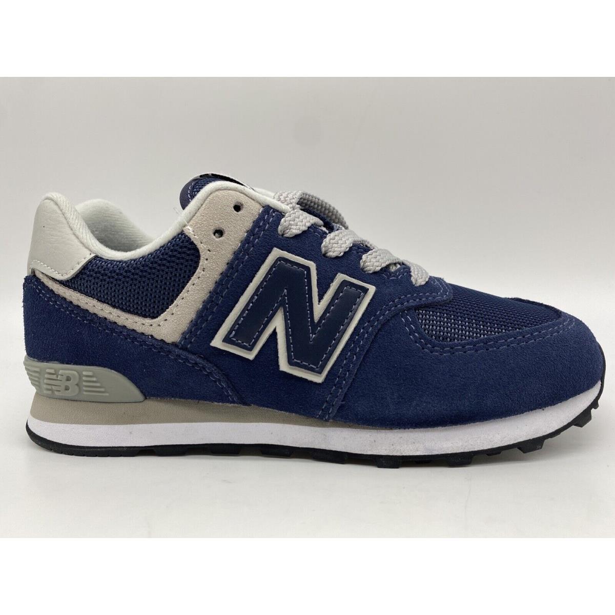 New Kids New Balance PC574GV Shoes In Navy SZ 2 Z