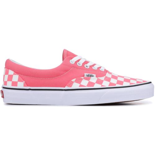 Vans Pink Checkerboard Skatingboarding Shoes Strawberry/white Womens 6 Free Sock