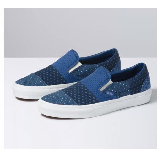 Vans shoes patchwork - Blue 0