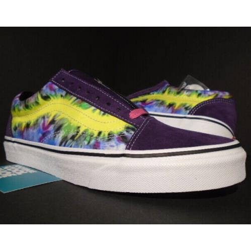 Vans Old Skool Tie Dye Mysterioso Purple Off White Neon Supreme VN0A38G1VMO 9