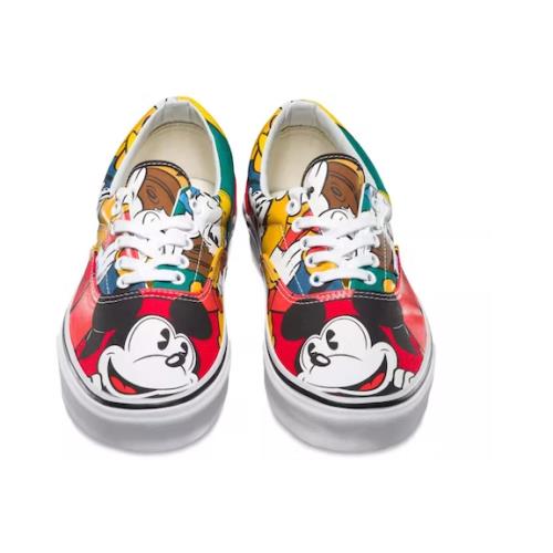 Vans Disney Classic Lace Up Shoes Mickey Friends Kid US Size 3.5