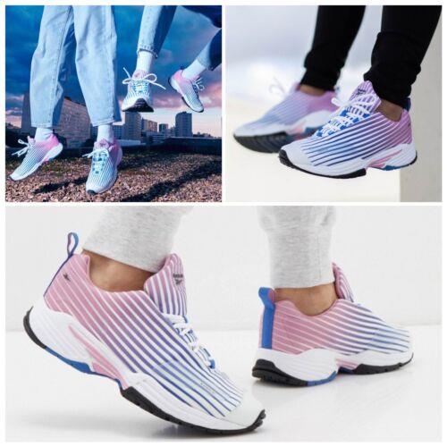 Reebok Women Dmx Thrill Jasmine Pink/blue Blast Running Shoes Size 6.5 EF7849