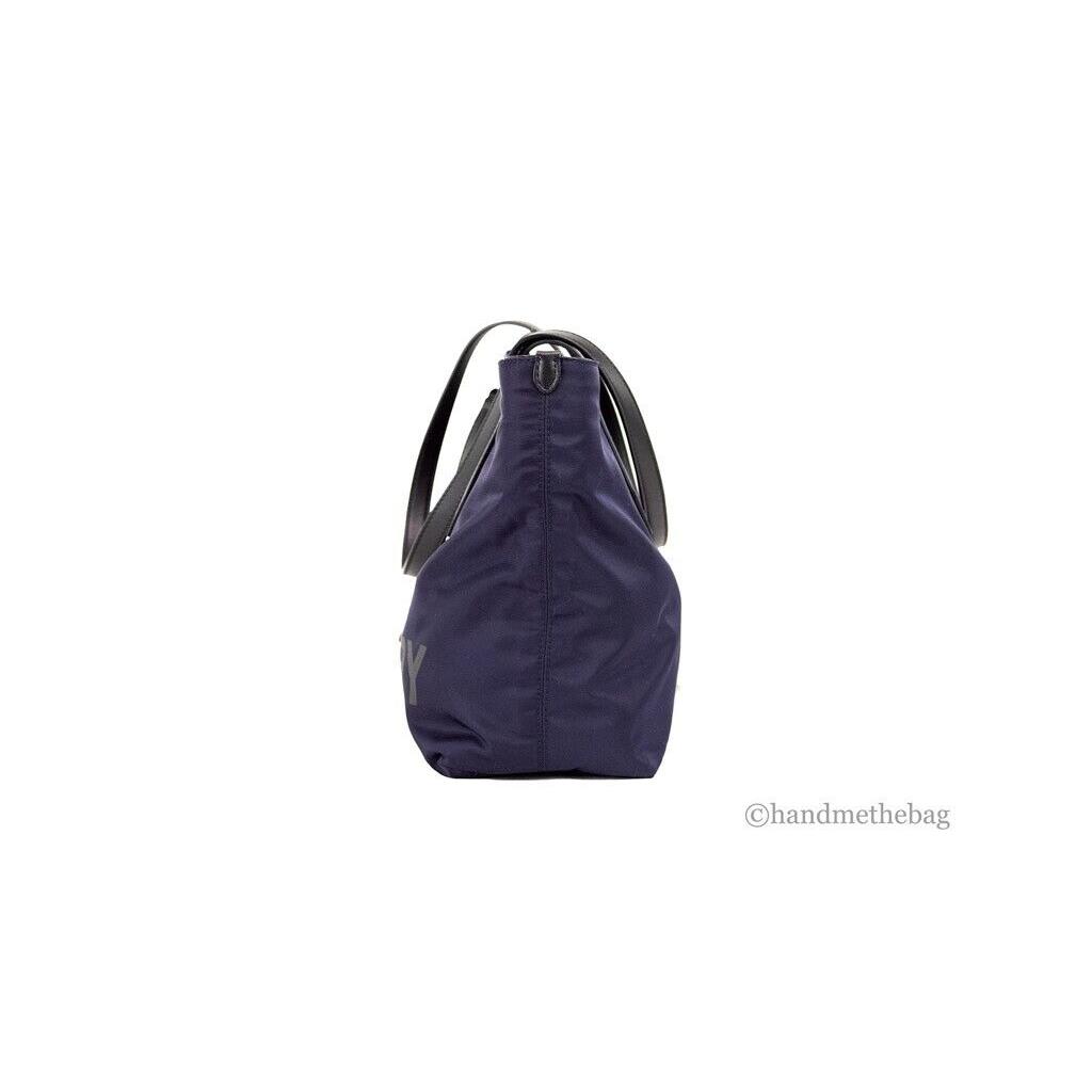 Burberry+Small+Navy+Blue+Logo+Econyl+Nylon+Tote+Shoulder+Handbag+Purse for  sale online