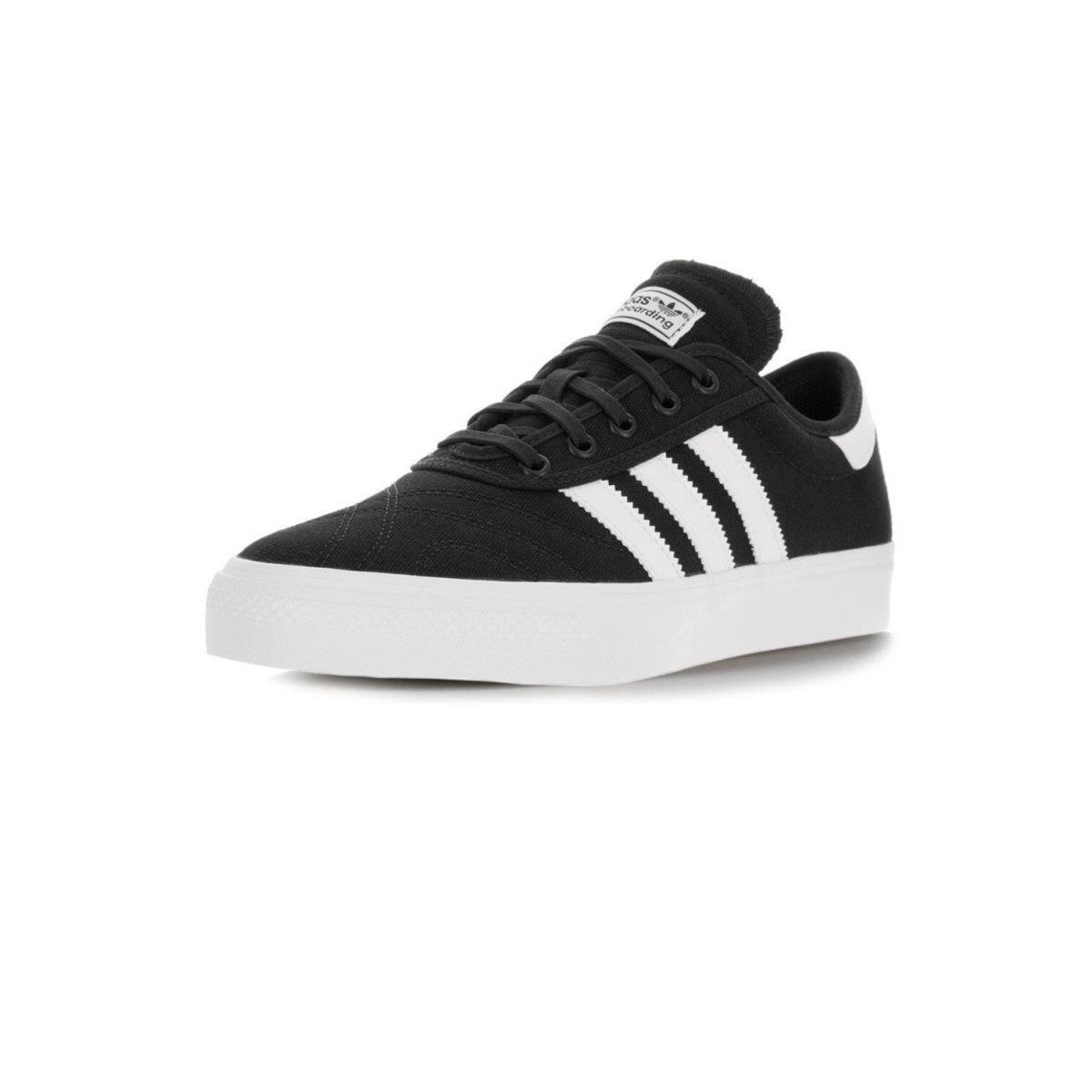 Adidas Adi-ease Premiere Black White Gum Skateboarding B42645 355 Men`s Shoes - Black