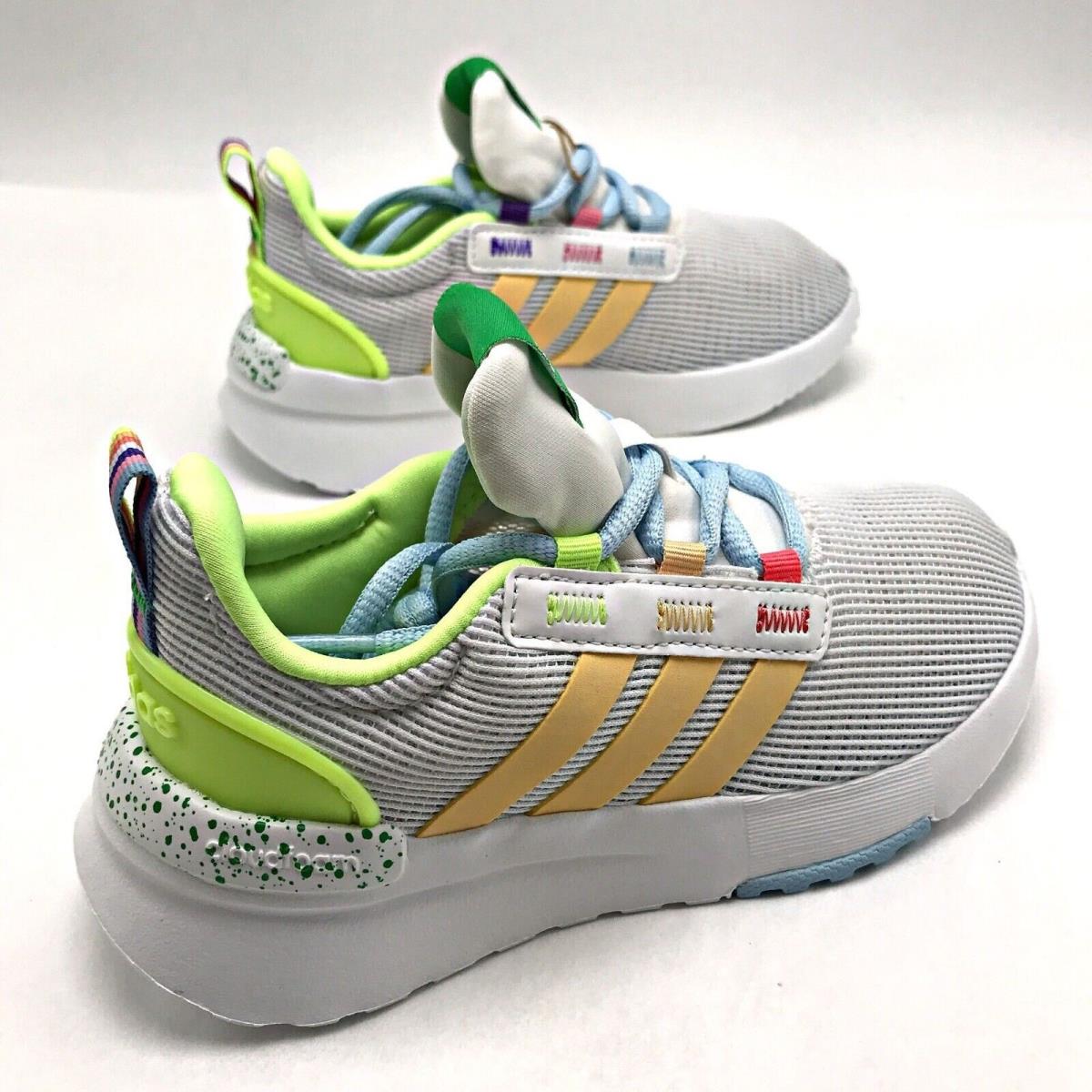 Adidas Racer TR21K Cloud White/pulse Amber/light Pink GY1919 Kids Shoes