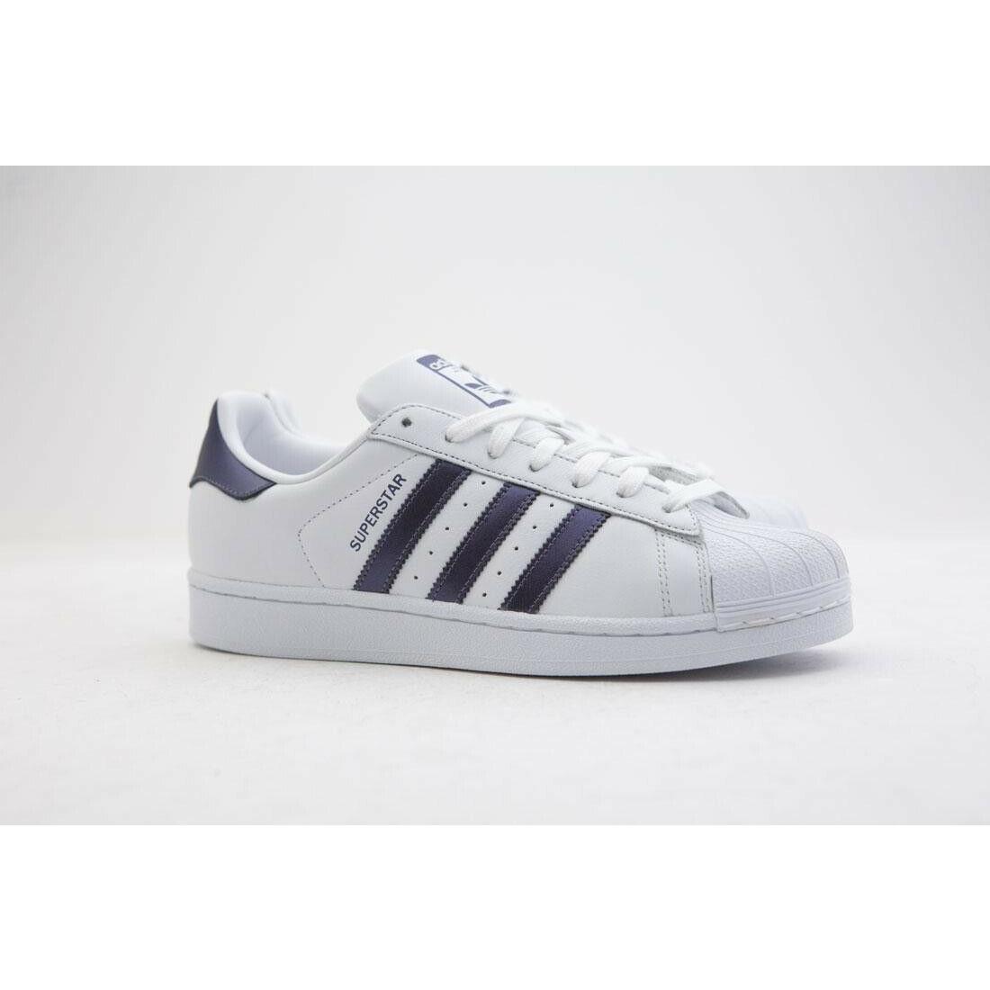 CG5464 Adidas Women Superstar W White Purple Night Metallic Footwear White