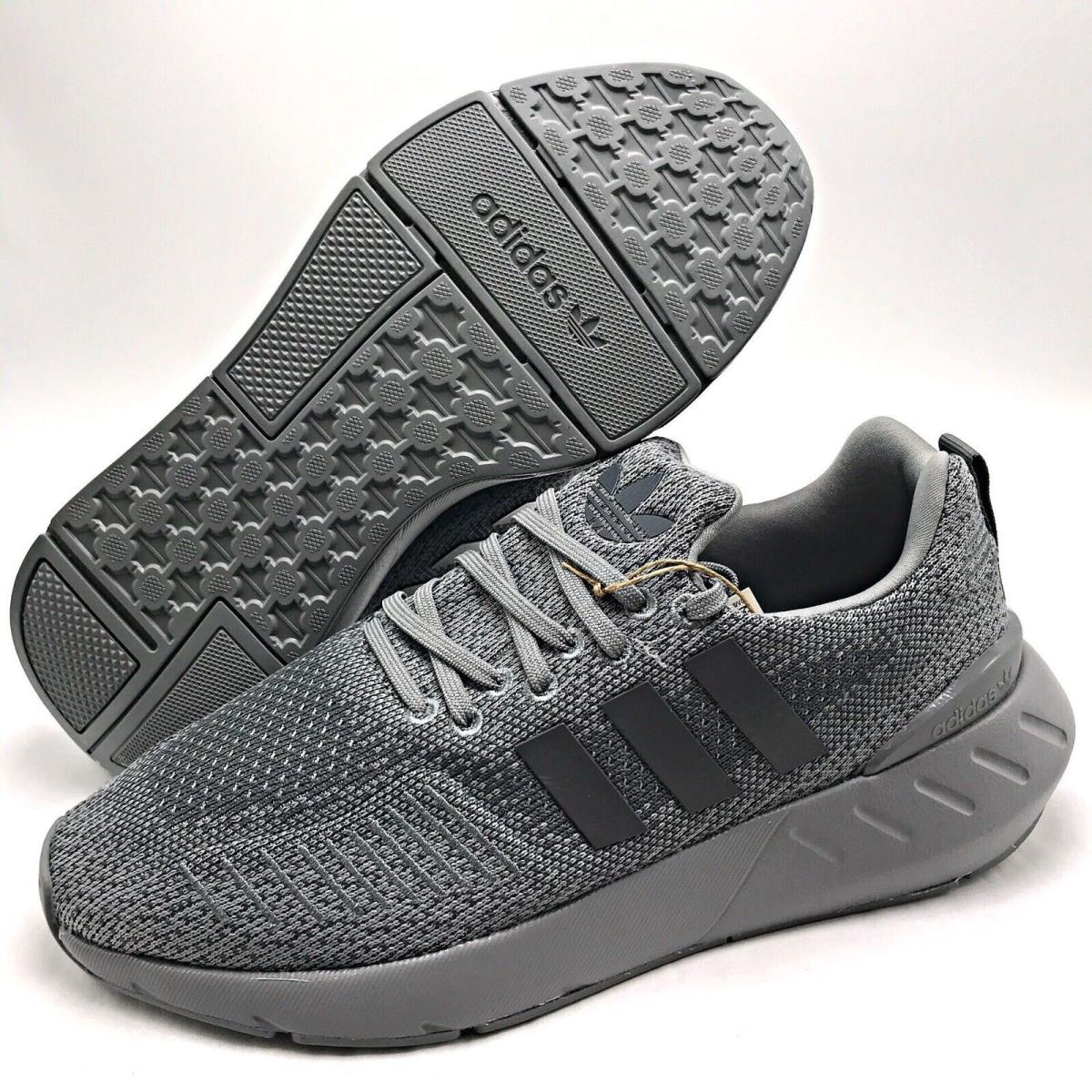 Adidas Originals Swift Run 22 Grey Men`s Shoes GZ3502 sz 8-13