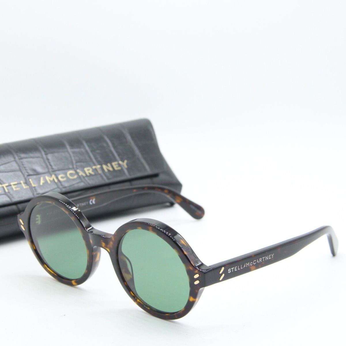 Stella Mccartney SC40002I 52N Havana Green Sunglasses W/case 50-22