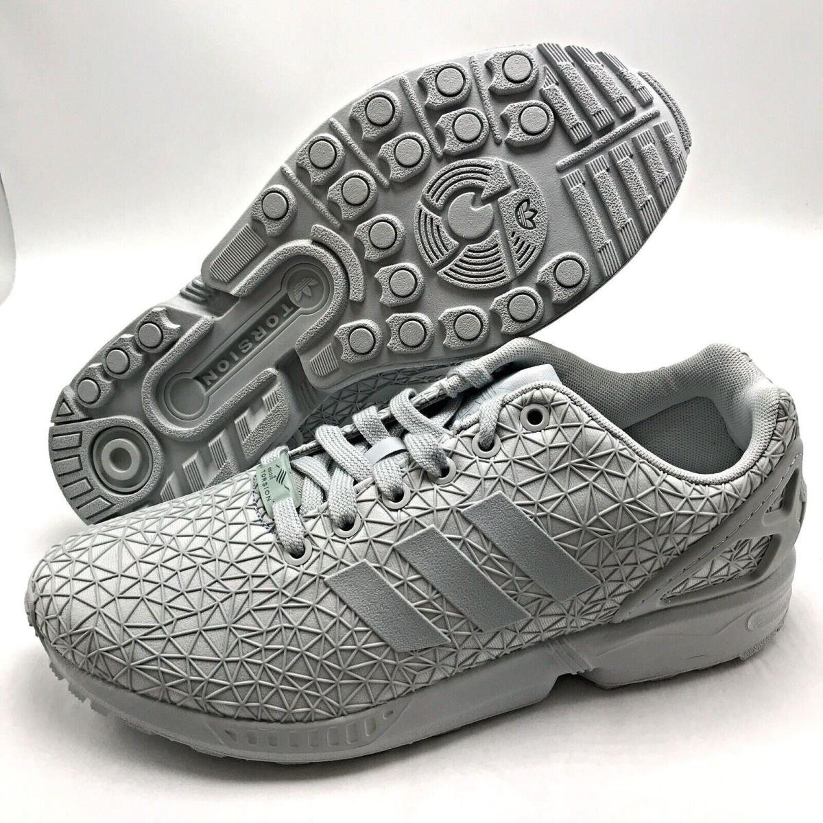 Adidas Originals ZX Flux W Grey Women`s Shoes BB5782 Size 9-11