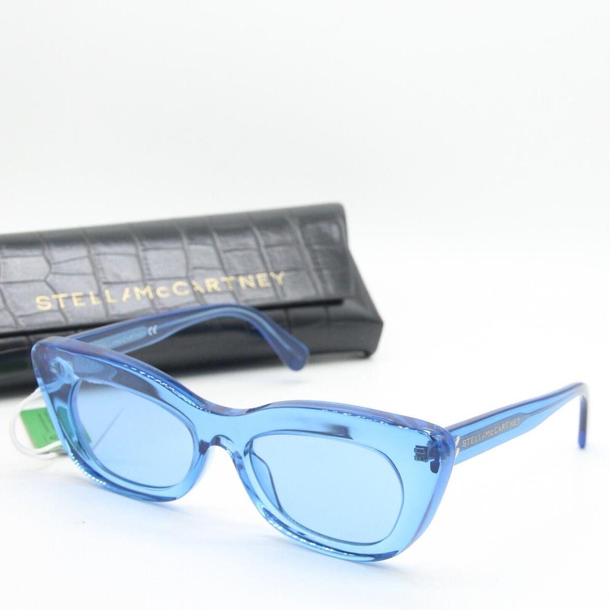 Stella Mccartney SC40026I 90V Blue Sunglasses W/case 54-18