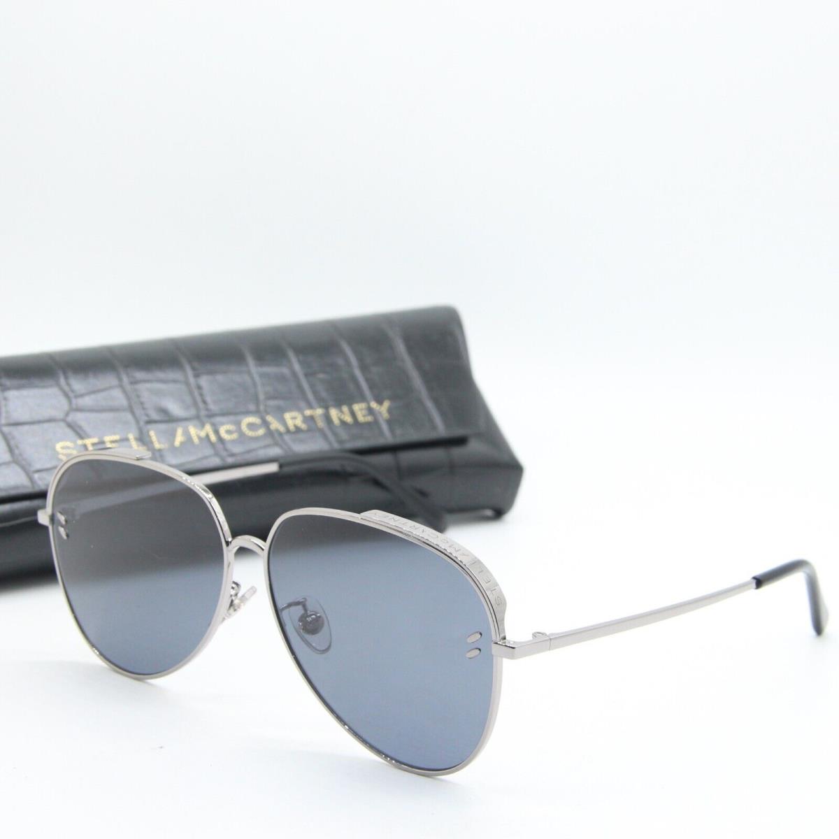 Stella Mccartney SC40004U 14A Silver Gold Sunglasses W/case 61-12