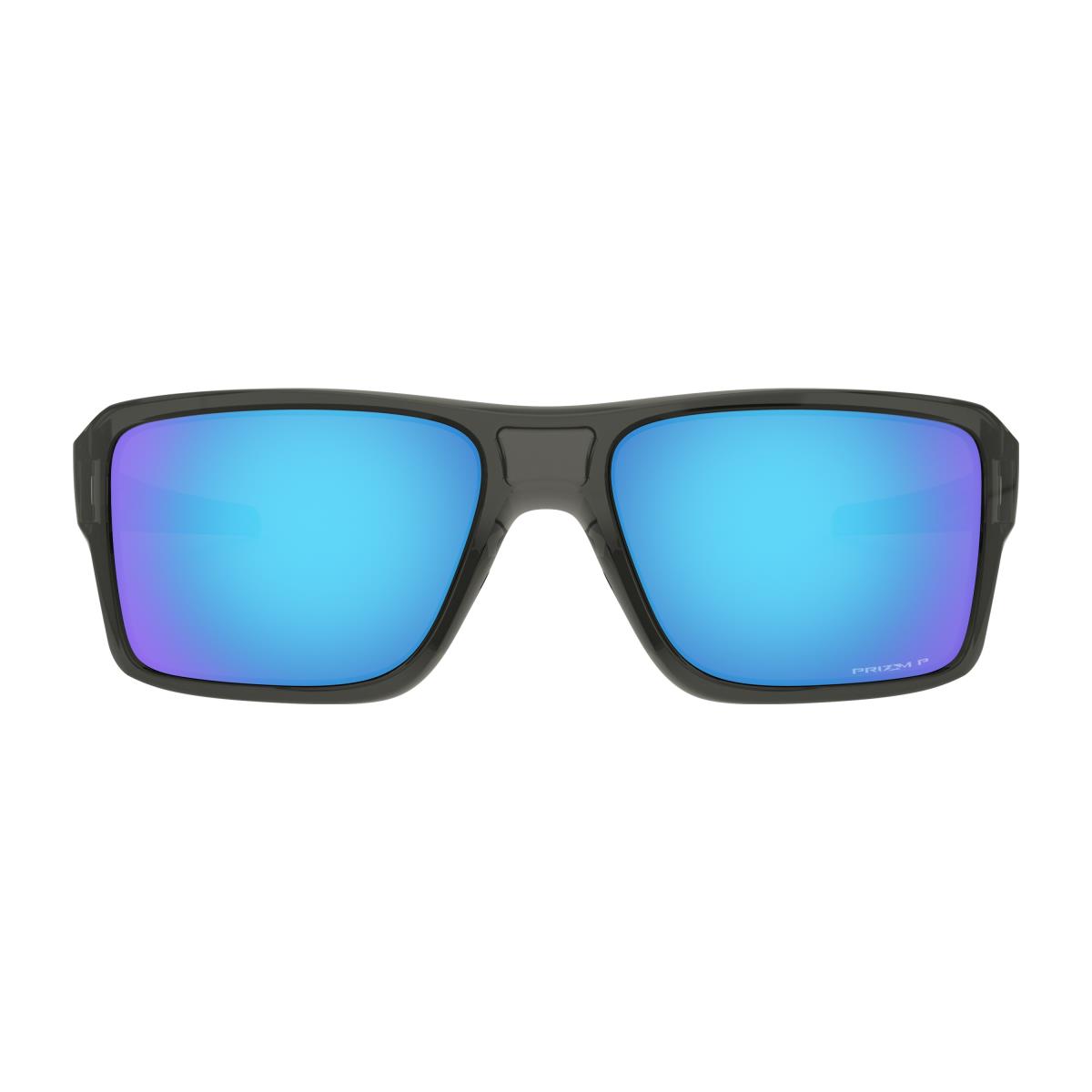 Oakley Double Edge Polarized Sunglasses Grey Smoke