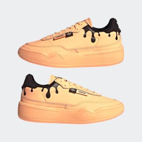 Adidas shoes Her Court - Acid Orange / Core Black 5