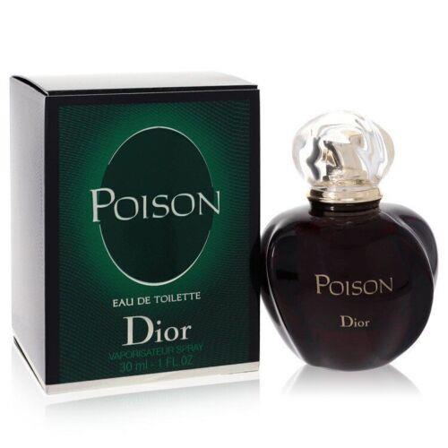 Poison Perfume By Christian Dior Eau De Toilette Spray 1oz/30ml For Women