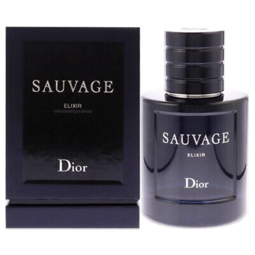 Christian Dior Sauvage Elixir Men`s Perfume - 3.4 oz/100 ml