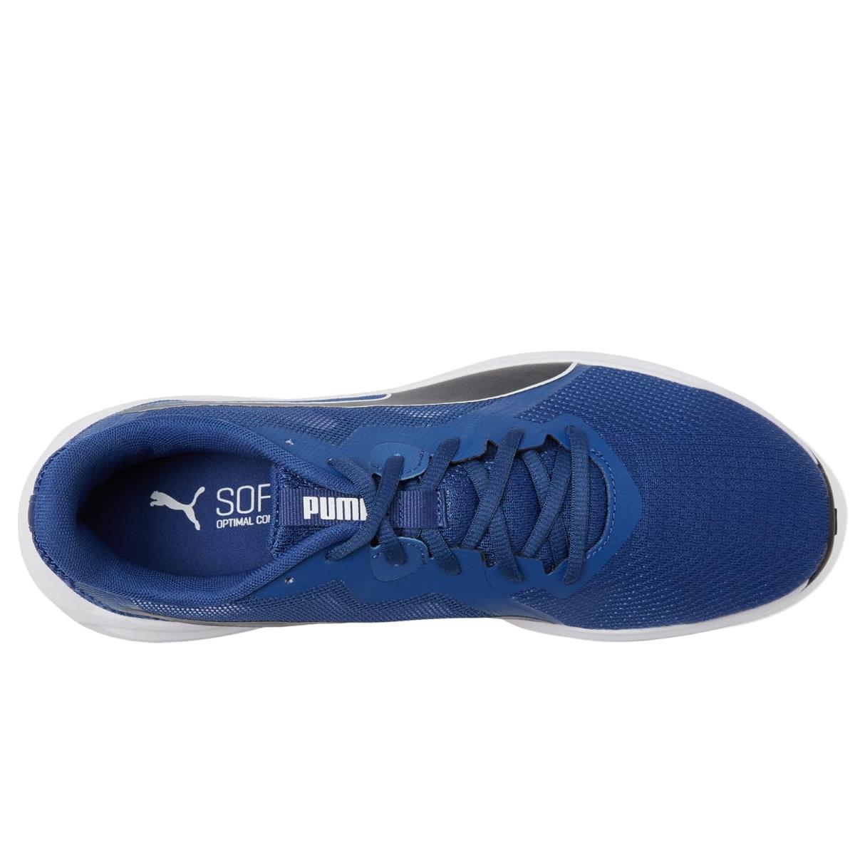 Man`s Sneakers Athletic Shoes Puma Twitch Runner Blazing Blue/Puma Black/Puma White