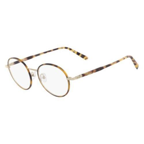 Salvatore Ferragamo SF 2171 281 Vintage Tortoise Eyeglasses 49/19/145