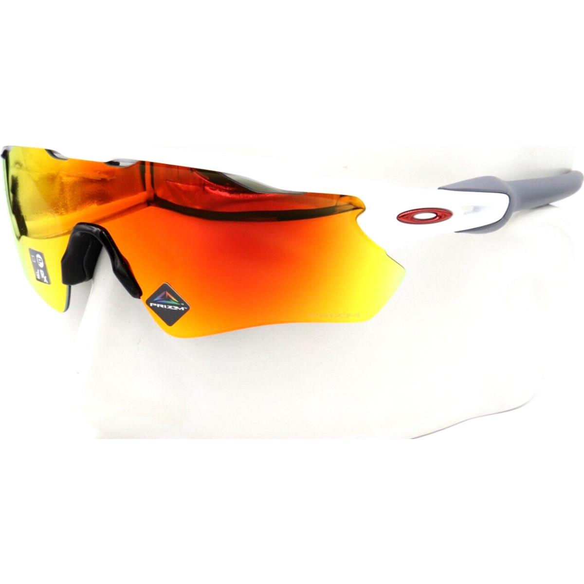 Oakley Radar Eve Path Polished White Prizm Ruby Sunglasses OO9208