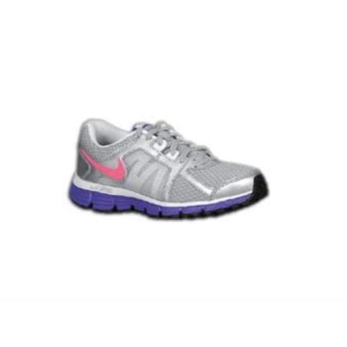 Nike Youth Dual Fusion ST 2 456970-006 Gray Running Shoes Lace Up Sz 4.5Y