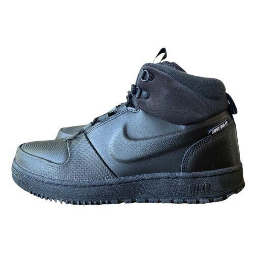 Nike Path Winter `black Metallic Pewter` Boot Shoes BQ4223-001 Men`s Size 10