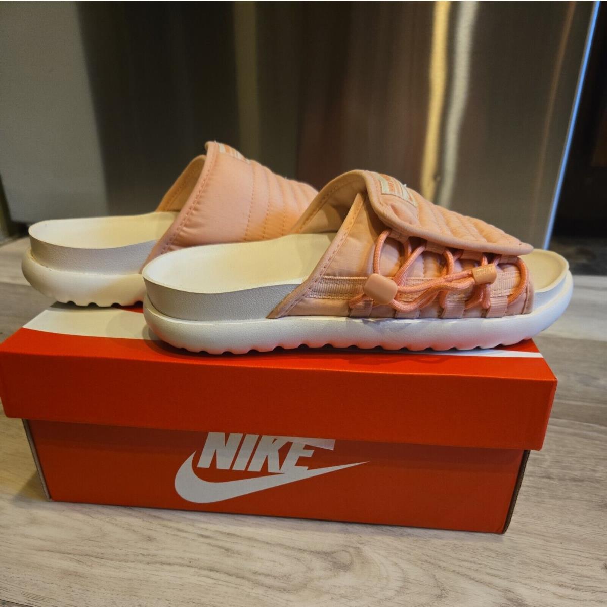 Nike Wmns Asuna Slide `washed Coral` CI8799-100 Size 7 - White