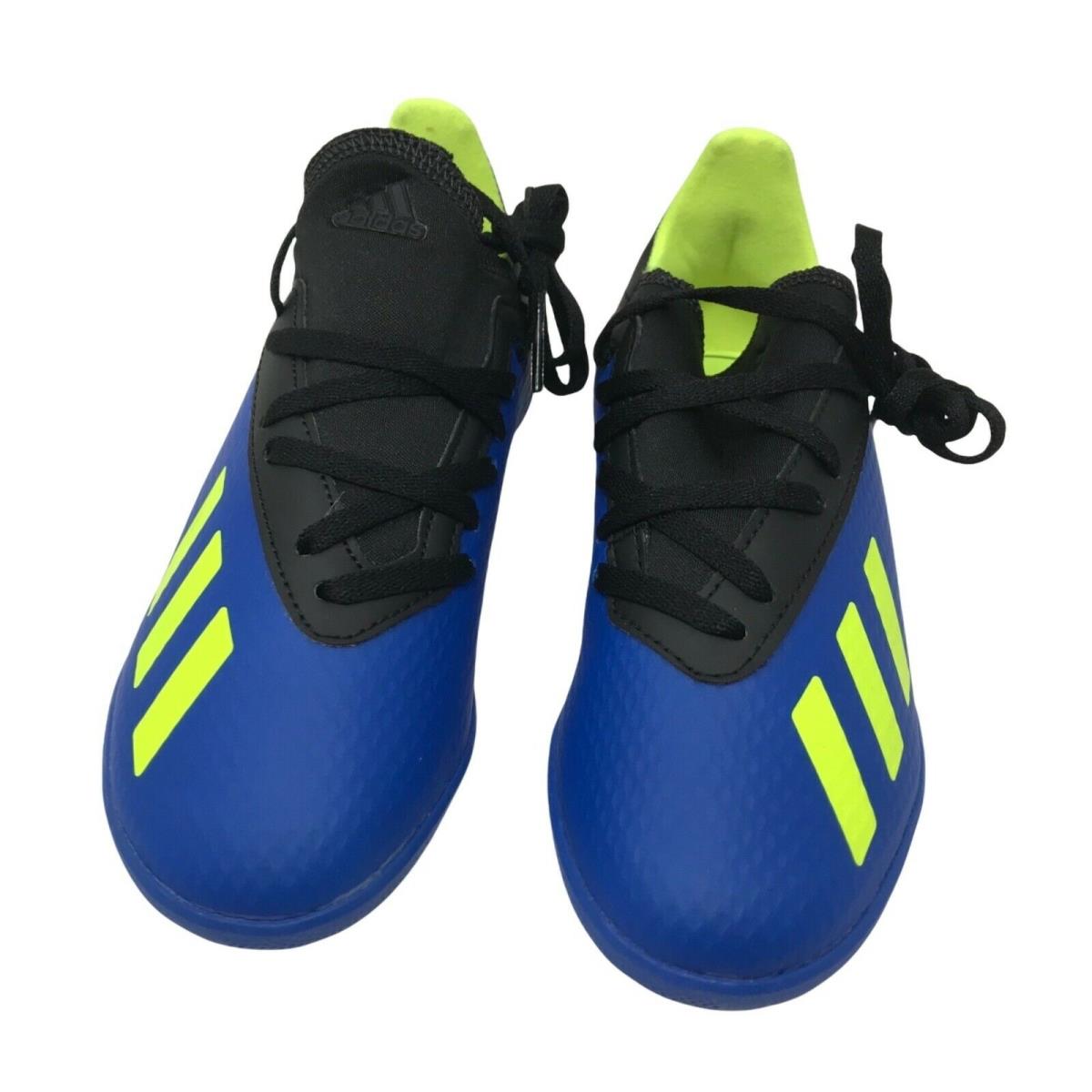 Adidas Kid`s Unisex X Tango Soccer Shoe Size 12K - Blue/Solar Yellow