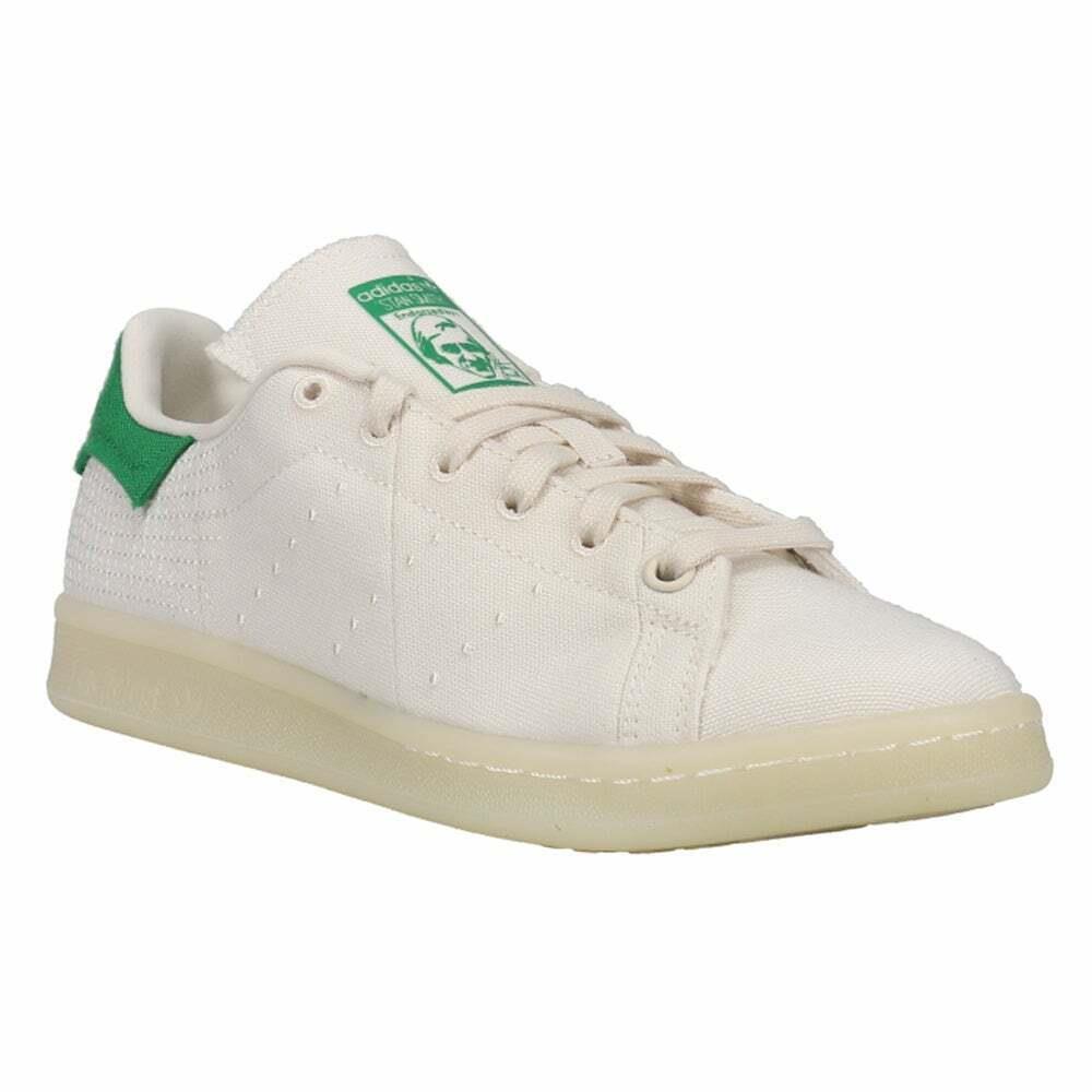 Adidas Stan Smith Primeblue Lifestyle Shoes White Green Boys Sz 4.5 - White