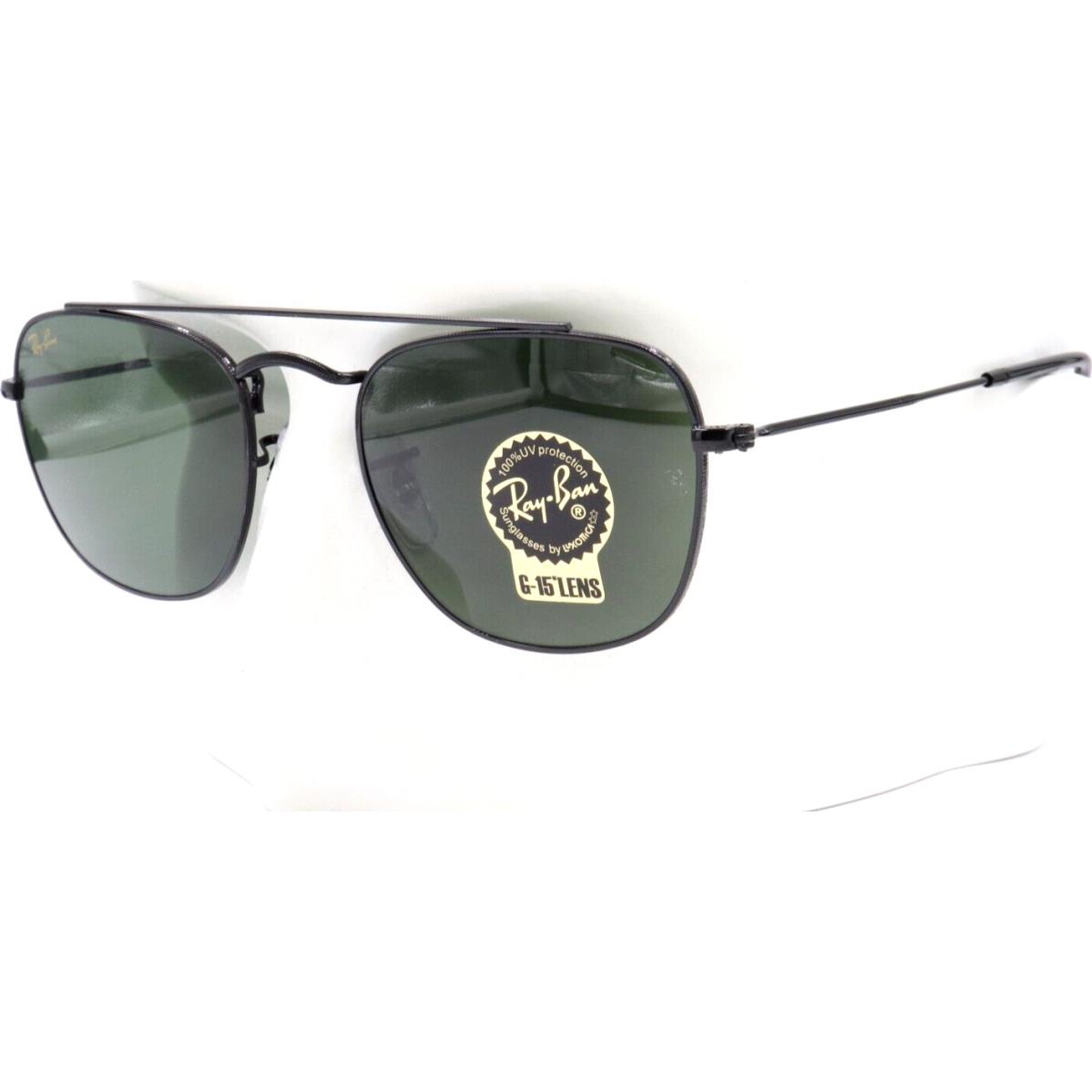 Ray-ban Black Aviator G-15 Classic Green Sunglasses RB3557 9199/31 51