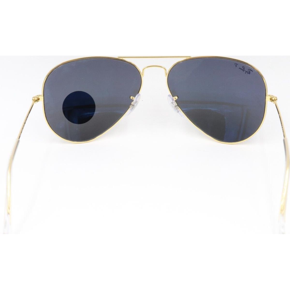 Ray-Ban sunglasses Aviator Metal - Legend gold Frame, Black Lens