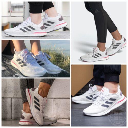 Adidas Women s Supernova White/grey Bounce Boost Running Shoes Size 8.5 FV6020 - White