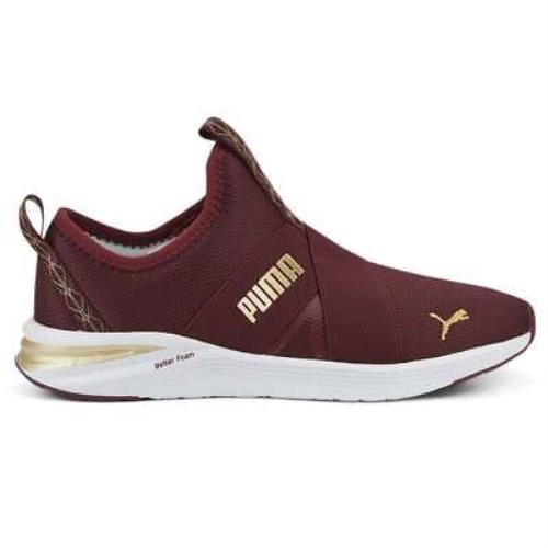 Puma 37735902 Womens Prowl Deco Glam Slip-on Training Sneakers Shoes Casual - Burgundy