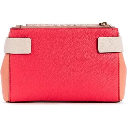 Guess Colette Society Crossbody Bag Coral Multi