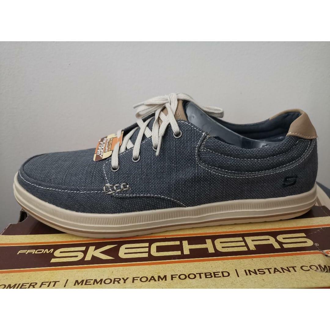 Mens Skechers Oxford Loafers Shoes - 11