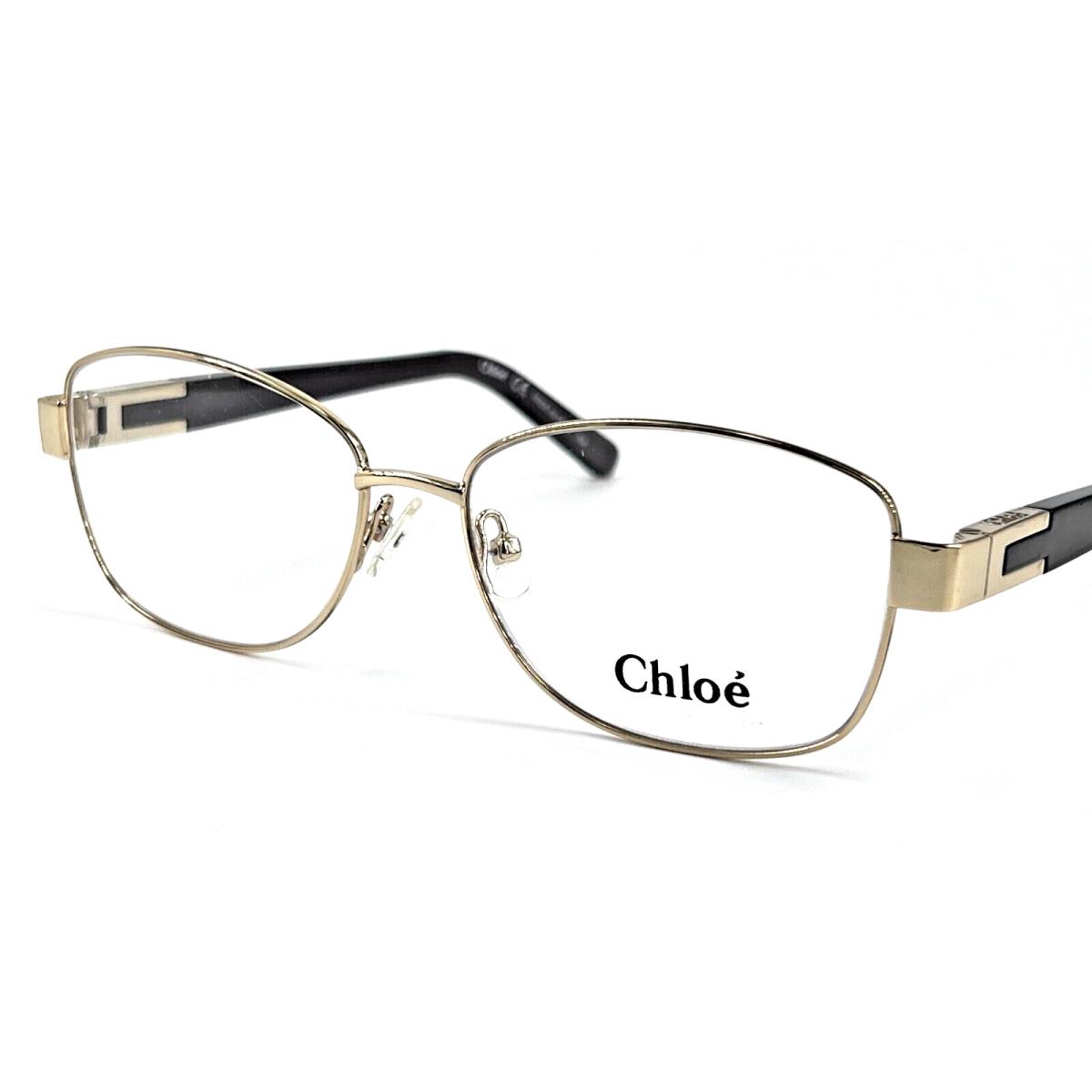 Chloe` CE2120 Women`s Metal Eyeglass Frame 744 Gold/grey 53-15 Italy