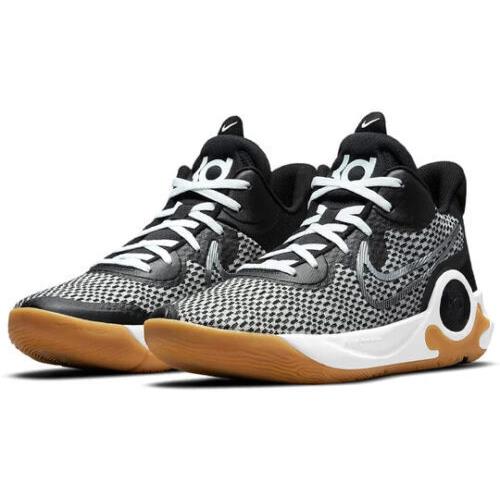 Nike KD Trey 5 IX CW3400-006 Men`s Black Gray Running Sneakers Shoes JC199 - Black & Gray
