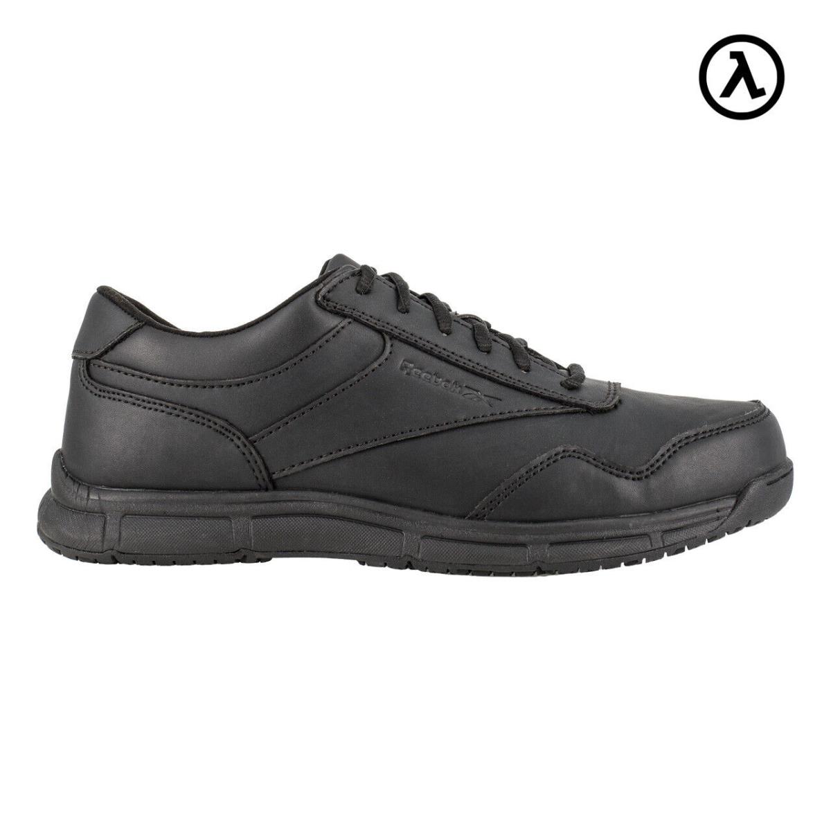 Reebok Jorie LT Men`s Athletic Work Shoes RB1130 / Black - All Sizes 4.5