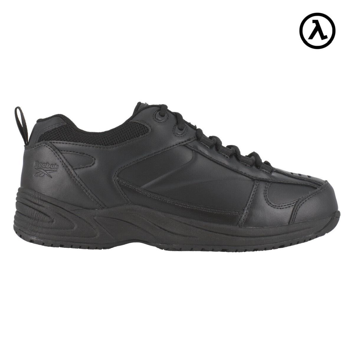 Reebok Jorie Men`s Street Sport Jogger Work Shoe Black Boots RB1100 - All Sizes