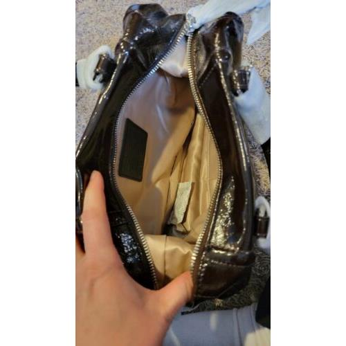 Coach  bag  ASHLEY - Brown Handle/Strap, Silver Hardware, Brown Exterior 3