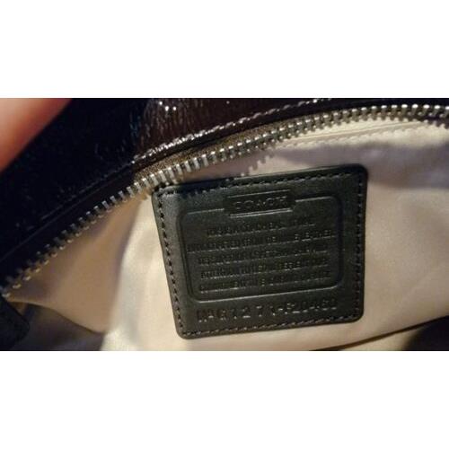 Coach  bag  ASHLEY - Brown Handle/Strap, Silver Hardware, Brown Exterior 4