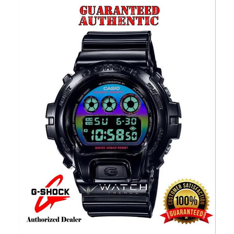 Casio G-shock DW6900RGB-1 Virtual Rainbow Gamer`s Limited Edition Black Watch