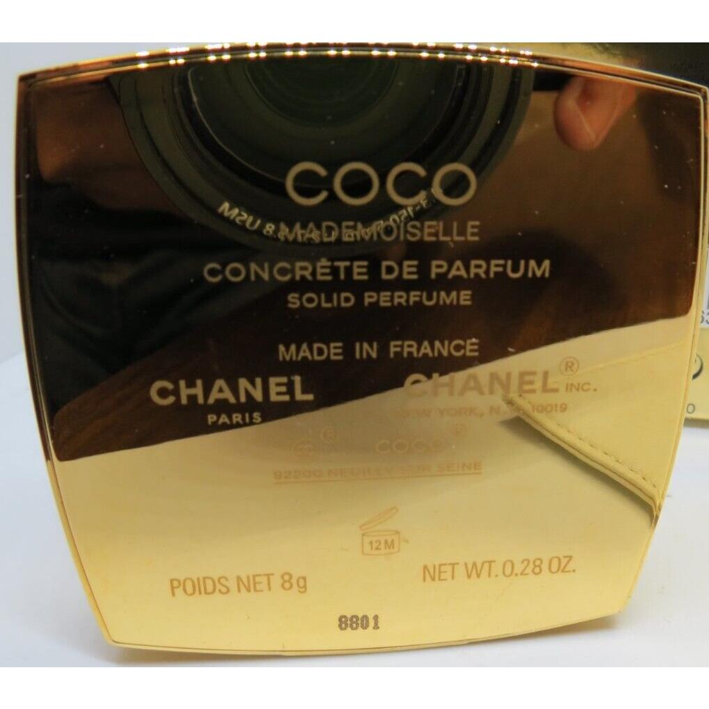 Coco Chanel Mademoiselle Collection Cambon Solid Perfume Compact