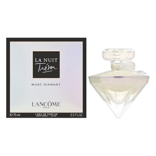 Tresor La Nuit Musc Diamant by Lancome For Women 2.5 oz L`edp Spray