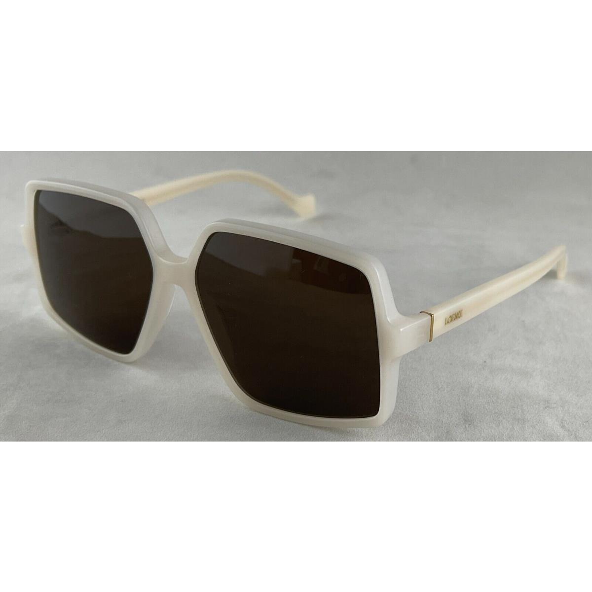 Loewe White LW40061I LW 40061I 25E Sunglasses 61-14-140