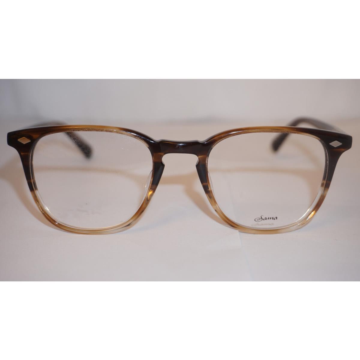 Loewe Sama Eyeglasses Justin Wood Gradation Havana 50 21 145