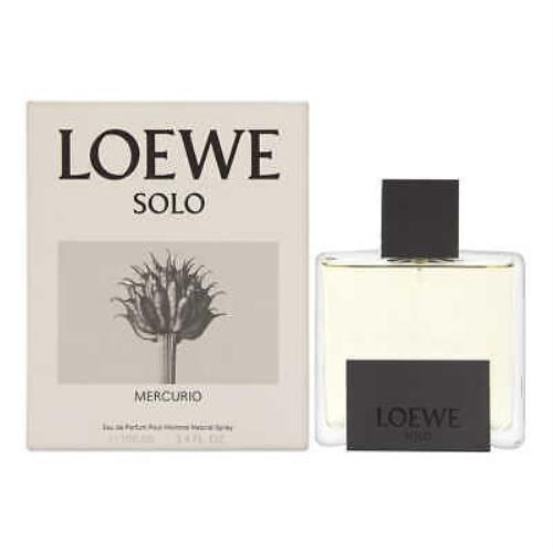 Mercurio by Loewe For Men 3.4 oz Eau de Parfum Spray