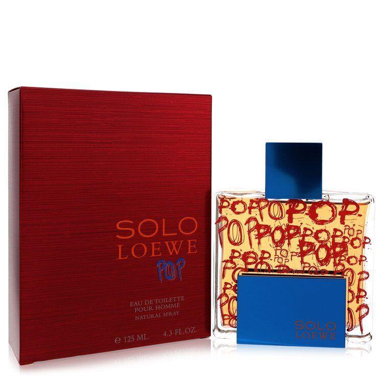 Solo Loewe Pop by Loewe Eau De Toilette Spray 4.3oz/127ml For Men