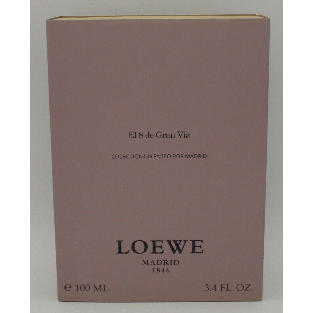 Loewe Madrid 1846 EL 8 DE Gran Via Eau DE Parfum Spray 3.4oz/100ml