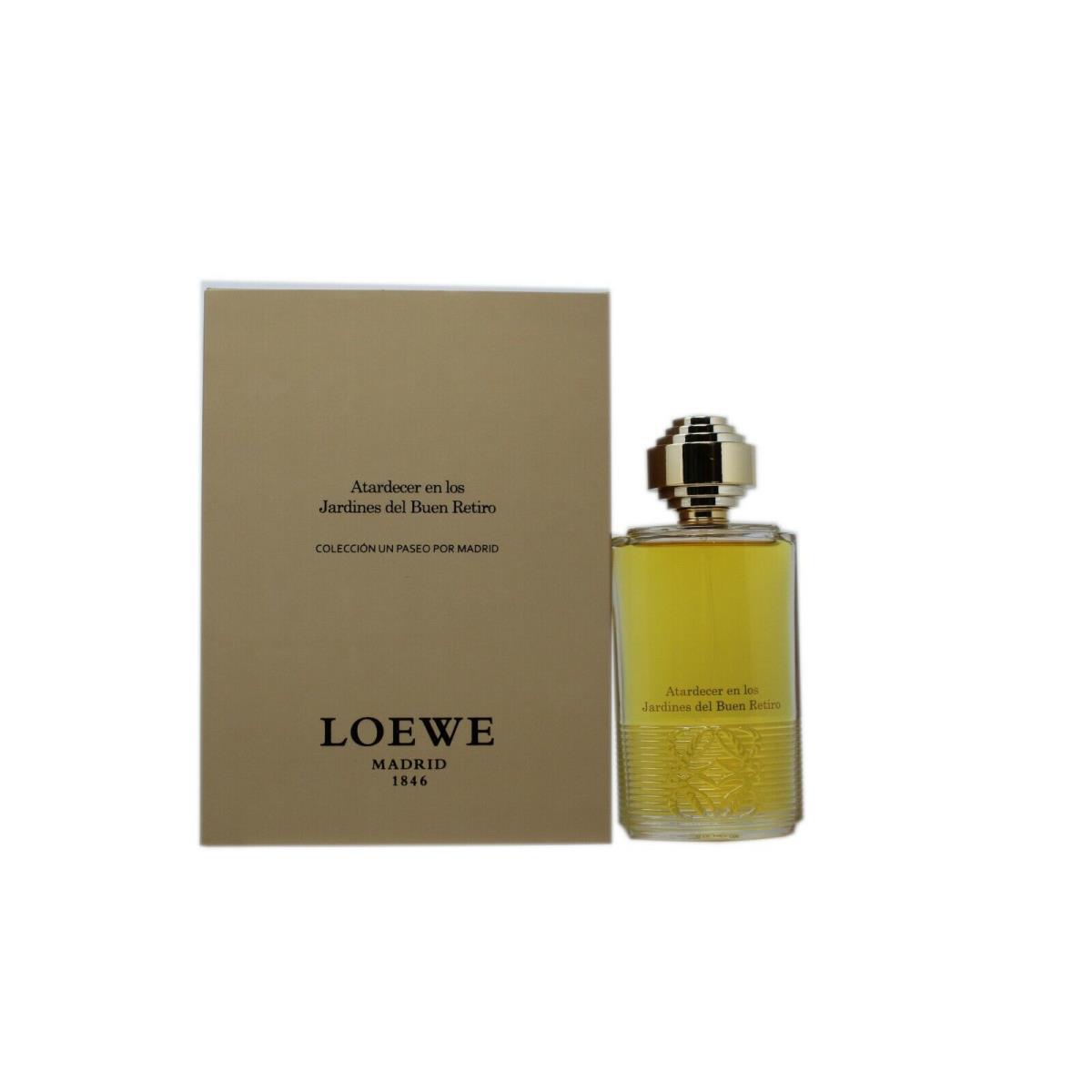 Loewe Madrid 1846 Atardecer EN Los Jardines Del Buen Retiro Eau DE Parfum 100ML